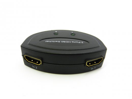 Комутатор HDMI 2 * 1 SWITCHER HDSW0501P Пластик