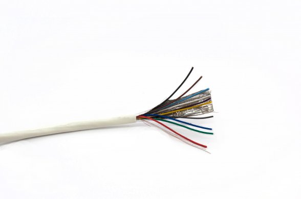 Сигнальний кабель Dialan CCA 10x7 / 0.22 екранований бухта 100м