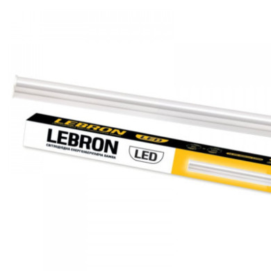 LED Светильник LEBRON L-T5-PL, 4W, 4100K, 400LM, 300ММ