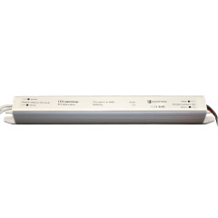 LED драйвер компактный 24 Вт 12 В (серия Тонкая), гарантия 2 года