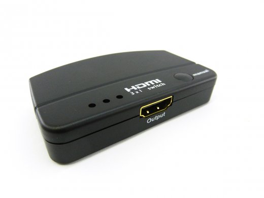 Комунікатор HDMI 3 * 1 SWITCHER HDSW0301P пластик