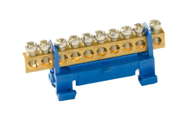 Шина нулевая 10 отверстий