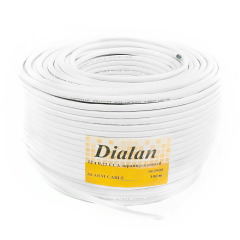 Сигнальный кабель Dialan Cu 12x7/0.22 экранированный бухта 50м