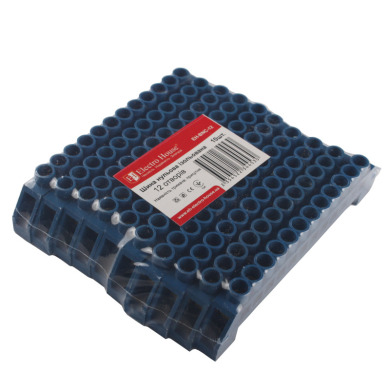 Шина нульова ізольована 12 отворів