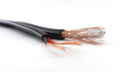 Коаксиальный кабель Dialan RG660 1.02 CCS+ 2x0,50мм2 Econom (c питанием) 75 Ом Черный 305 м