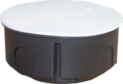 Коробка распределительная с крышкой (d 120) 25 шт / уп.