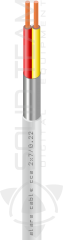 Сигнальный кабель ( медь) CU 2x7/0.22 неэкранированный, бухта 100м Dialan	