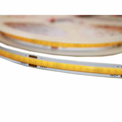 LED лента 9Вт 24 В COB 252 диодов 100Лм/Вт нейтральный белый 4500K (серия COB), гарантия 3 года