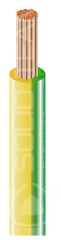 Провід Dialan ПВ 3 0,75 жовто зелений CU