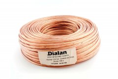Акустический кабель Dialan CCA 2x1.50 мм ПВХ 100 м