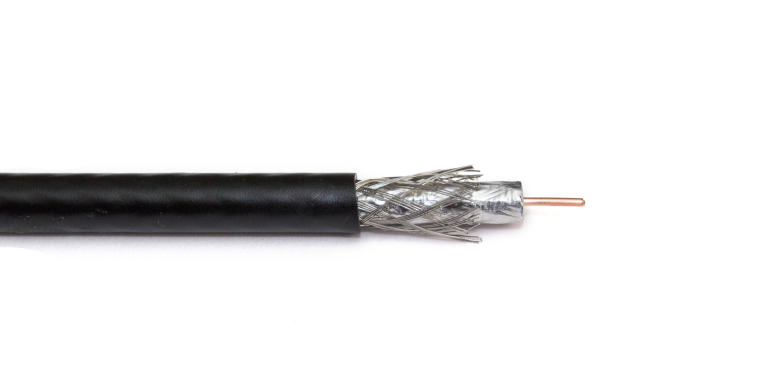 Коаксиальный кабель BiCoil F660BV DARK CCS 1.02 мм 75 Ом 305м