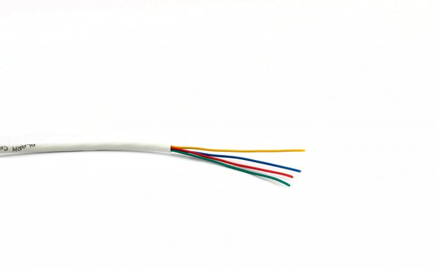 Сигнальний кабель Dialan CCA 4x7 / 0.22 неекранований бухта 100м