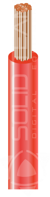 Провод Dialan ПВ-3 1,0 красный  CU