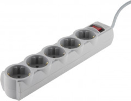 Мережевий фільтр LP-X5, 5 м Grey