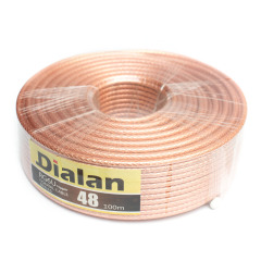 Коаксиальный кабель Dialan RG6U 48W CCS 1.02 мм  75 Ом 100м
