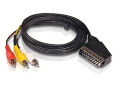Шнур универсальный кабель Scart-3RCA 1,2m