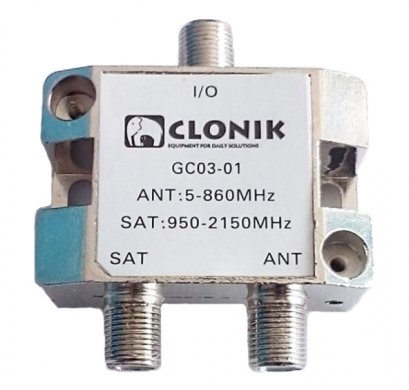 Сумматор делитель SAT-TV CLONIK GC03-01