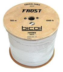 Коаксиальный кабель BiCoil F660BV FROST CCS 1.02 мм 75 Ом 305м
